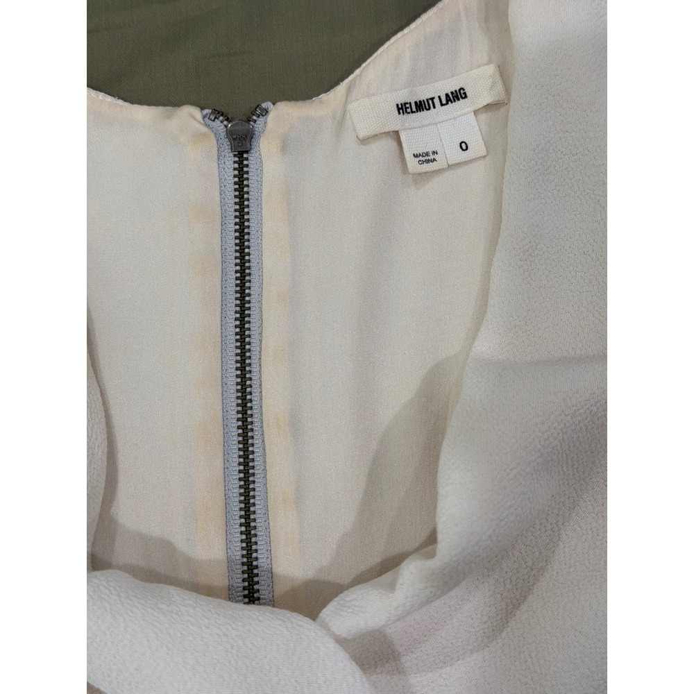 Helmut Lang Beam Shift Dress‎ Ombre Sz 0 XS Sleeveless Cowl Neck Quiet Luxury - Picture 5 of 7